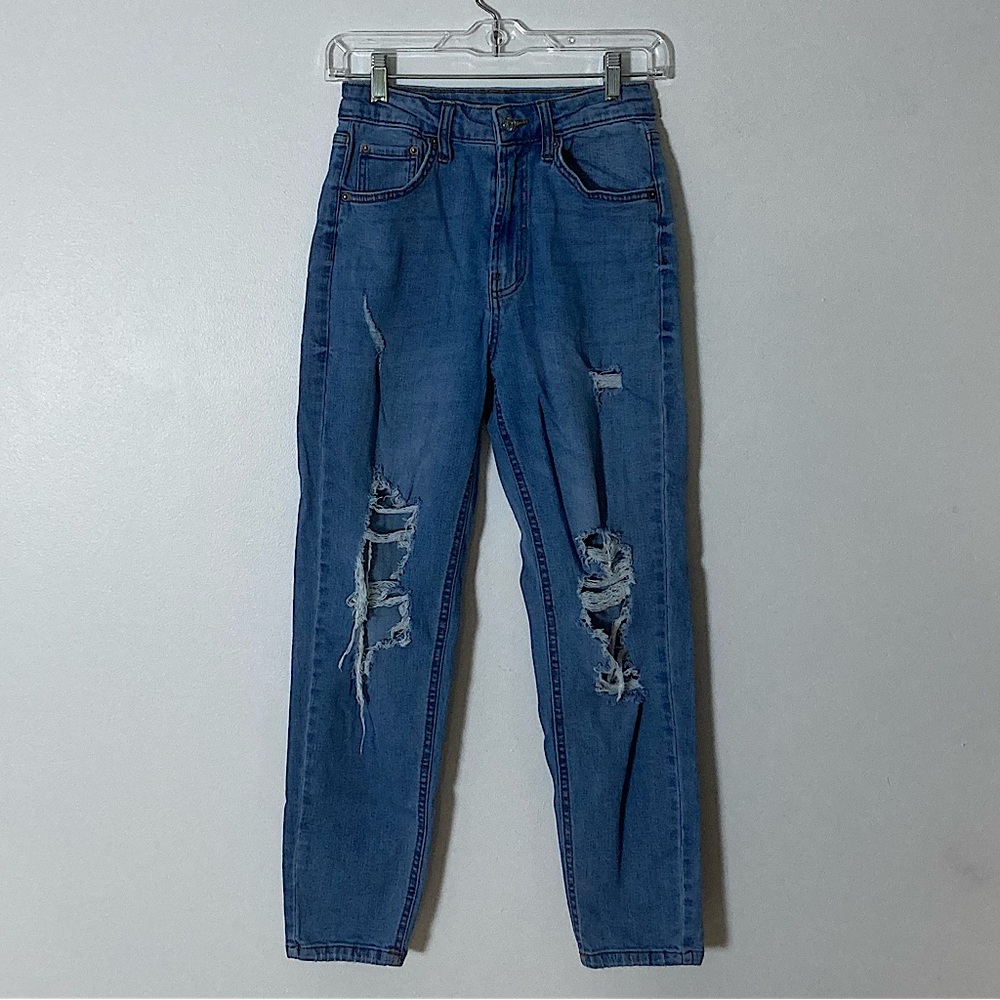 💫 Wild Fable Distressed High Rise Jeans Size 2 💗